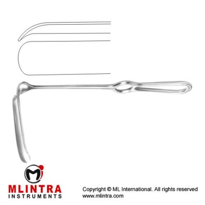 Hoesel Retractor Stainless Steel, 26 cm - 10 1/4" Blade Size 83 x 30 mm Hoesel Retractor Stainless Steel, 26 cm - 10 1/4" Blade Size 83 x 30 mm